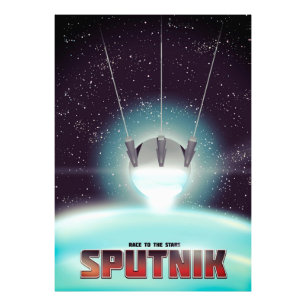 Impression Photo Spoutnik "course vers les étoiles"