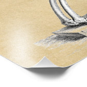 Impression Photo Squelette dans la prière (Coin)