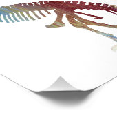 Impression Photo Squelette de Tyrannosaurus (Coin)