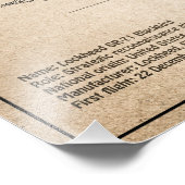 Impression Photo SR-71 Blackbird - Plan directeur de l'avion SD (Coin)