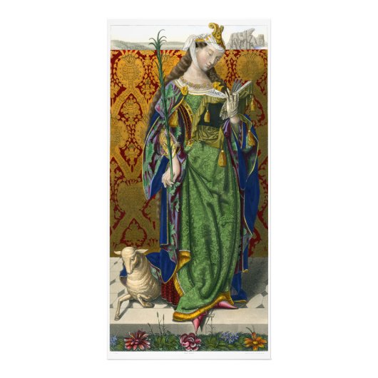 Impression Photo St Agnes de la gravure de H Shaw (Devant)