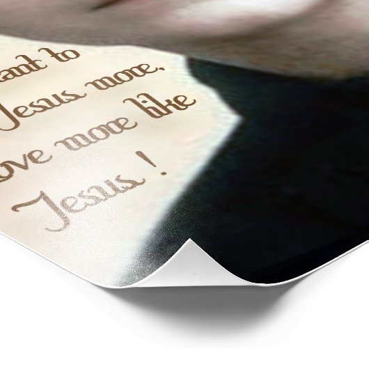 Impression Photo St Gemma Galgani, (Coin)