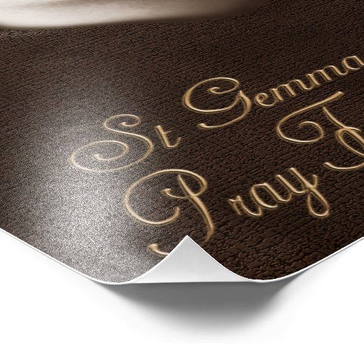 Impression Photo St Gemma Galgani, (Coin)