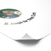 Impression Photo St. Joseph pour ces temps (Coin)