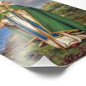 IMPRESSION PHOTO ST PATRICK, PATRON SAINT D'IRLANDE. (Coin)