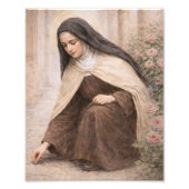 Impression Photo St. Therese of Lisieux "Little Way"  (Devant)