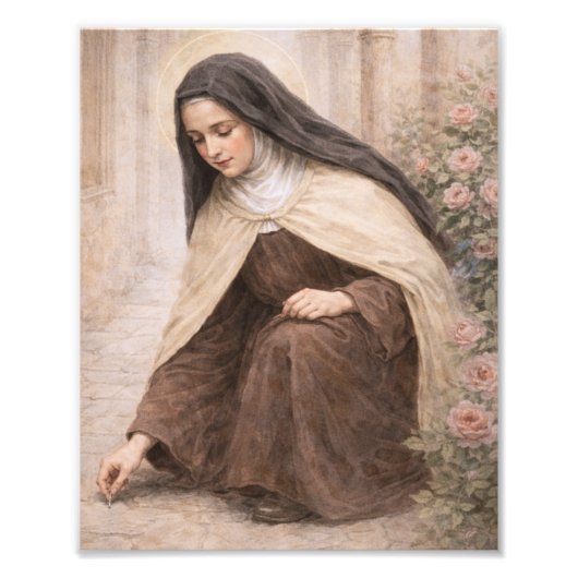 Impression Photo St. Therese of Lisieux "Little Way"  (Devant)