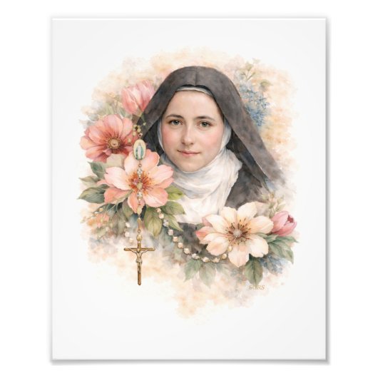 Impression Photo St. Therese of Lisieux "Little Way"  (Devant)