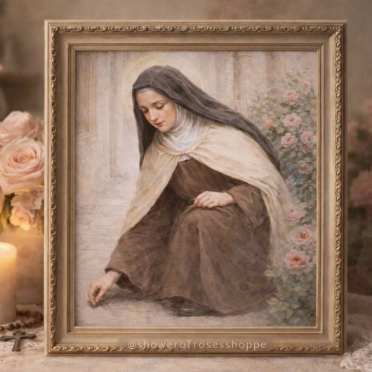 Impression Photo St. Therese of Lisieux "Little Way" 