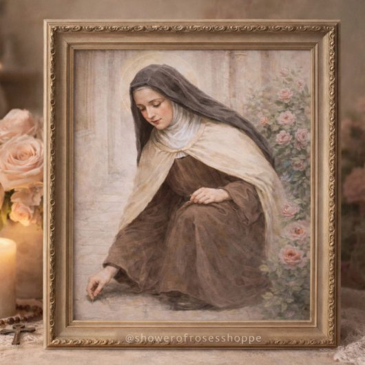 Impression Photo St. Therese of Lisieux "Little Way" 