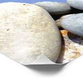 Impression Photo Stabilisez le calme Inspirer Citation Typographie  (Coin)