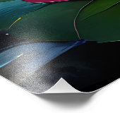 Impression Photo Stained Glass Moonlight Flight Fairy  (Coin)