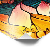 Impression Photo Stained Glass Moonlight Flight Fairy  (Coin)