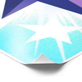 Impression Photo Star and bubble magic art print (Coin)