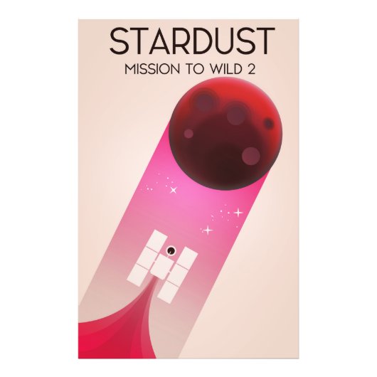 Impression Photo Stardust Mission pour Comet Wild 2 (Devant)