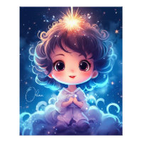 Starry Little Princess Nightime Girly Personnalise