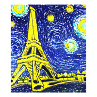 Starry Night Paris France