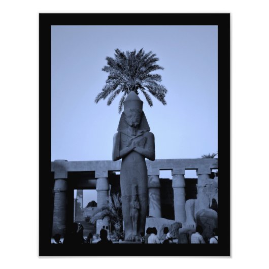 Impression Photo Statue d'Amenhotep (Devant)