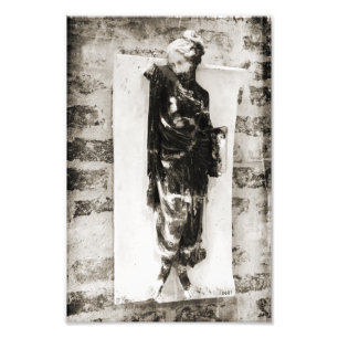 Impression Photo Statue de Berlin Noir + Blanc