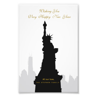 Impression Photo Statue de la Liberté & New York