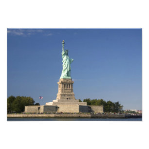 Impression Photo Statue de la Liberté sur l'île de la Liberté à New