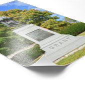 Impression Photo Statue du général Grant, Fort Leavenworth, Kansas (Coin)