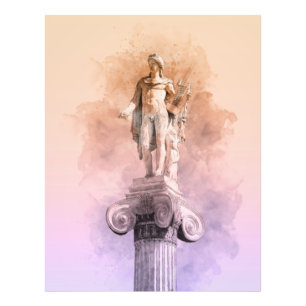 Impression Photo Statue grecque classique d'Apollo