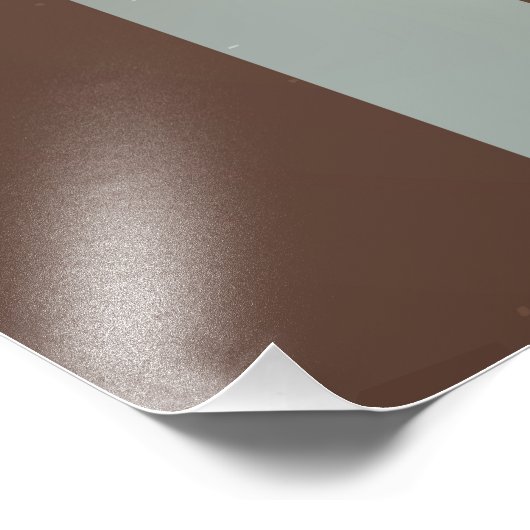 Impression Photo Steampunk Clock and Turquoise Roses on Striped (Coin)