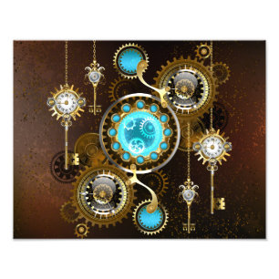Impression Photo Steampunk Rusty Background
