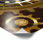 Impression Photo Steampunk Rusty Background (Coin)