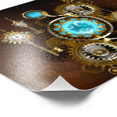 Impression Photo Steampunk Rusty Background (Coin)