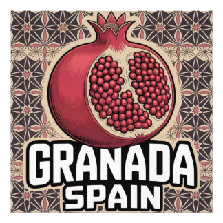 Impression Photo Sticker Grenade Espagne grenade