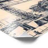 Impression Photo Stockholm, ascenseur Katarinahissen, 1919, (Coin)