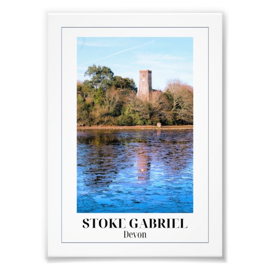 Impression Photo Stoke Gabriel, Devon (Devant)