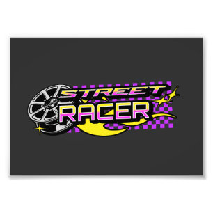 IMPRESSION PHOTO STREET RACERS BURNING WHEEL CLUB