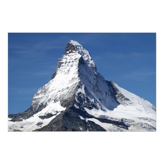 Impression Photo Stunning Matterhorn Mountain en Europe (Devant)