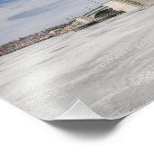 Impression Photo Sturgeon Bay, Pont WI en hiver (Coin)