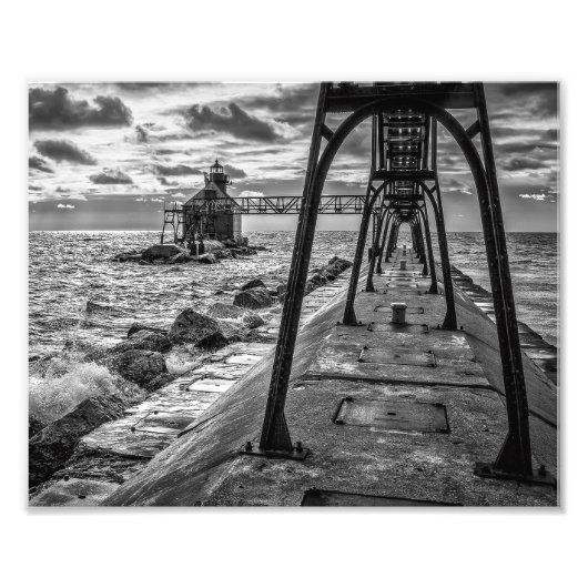 Impression Photo Sturgeon Bay, WI - Phare des Grands Lacs (Devant)