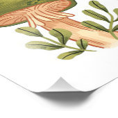 Impression Photo Style Champignons Chasseur de champignons (Coin)