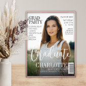 Impression Photo Styllish Magazine Couverture Graduate Keepsaké Pho