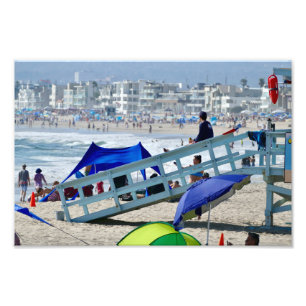 Impression Photo Summer Beach Day - Venice Beach, CA