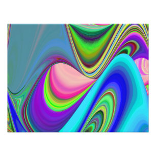 Impression Photo Summerfeel, Rainbowart 3D Abstrait
