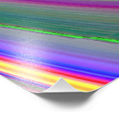 Impression Photo Summerfeel, Rainbowart 3D Abstrait (Coin)
