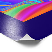 Impression Photo Summerfeel, Rainbowart 3D Abstrait (Coin)