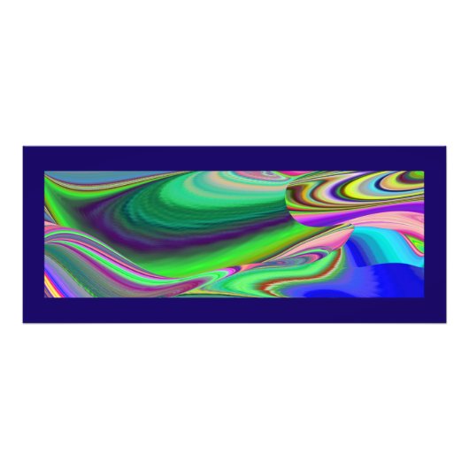 Impression Photo Summerfeel, Rainbowart 3D Abstrait (Devant)
