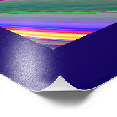 Impression Photo Summerfeel, Rainbowart 3D Abstrait (Coin)