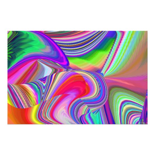 Impression Photo Summerrainbow, Rainbowart 3D Abstrait (Devant)