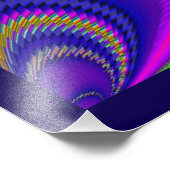 Impression Photo Summerrainbow, Rainbowart 3D Abstrait (Coin)