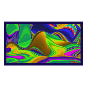 Impression Photo Summerrainbow, Rainbowart 3D Abstrait