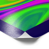 Impression Photo Summerrainbow, Rainbowart 3D Abstrait (Coin)
